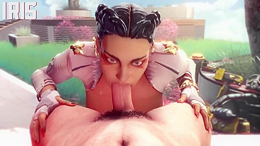 Watch Loba from Apex Legends get down and dirty in this steamy hentai porn video!