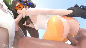 Overwatch Hentai Porn Video - Lucio, Reaper, Genji and Tracer's Wild Ride Overwatch Hentai Porn Video - Lucio, Reaper, Genji and Tracer's Wild Ride