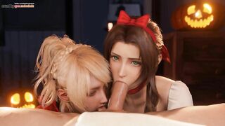 Luna and Aerith's Erotic Adventure - A Final Fantasy