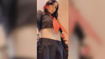 Matoi Ryuuko's Neko-Chews - A Kill la Kill Parody