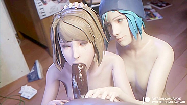 Foul-mouthed Max and Chloe's steamy hentai adventure in Life is Strange