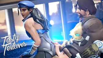 Overwatch's McCree and Ana Get Down and Dirty in 'Our Tasty Textures Stuff' Overwatch's McCree and Ana Get Down and Dirty in 'Our Tasty Textures Stuff'