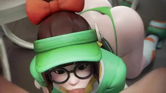 Unleash Your Inner Beast - Mei's Sexy Overwatch Cosplay