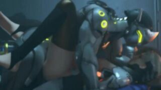 Unleash Your Inner Demon with Mercy and Genji's Wild Overwatch Romp