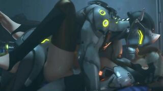 Unleash Your Inner Demon with Mercy and Genji's Wild Overwatch Romp