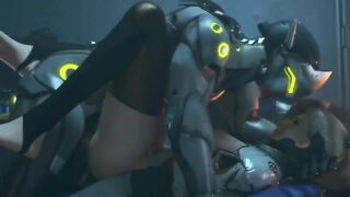 Unleash Your Inner Demon with Mercy and Genji's Wild Overwatch Romp