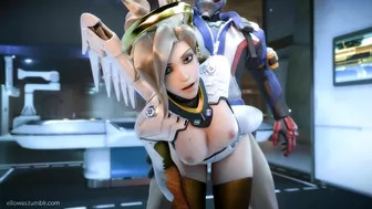 Mercy and Soldier 76 Get Intimate in Overwatch Mercy and Soldier 76 Get Intimate in Overwatch