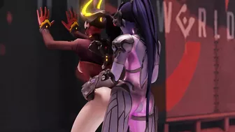 Satirical  for Hentai Porn Video featuring Mercy and Widowmaker from Overwatch