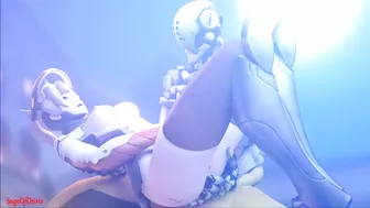 Overwatch's Mercy and Zenyatta Get Naughty in Steamy Hentai Porn Video
