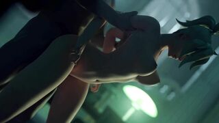 Overwatch's Mercy Gets Fucked by Doomfist in Sensual Hentai Porn Video