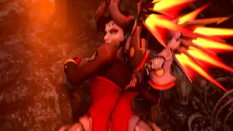 Hentai Porn Video - Mercy from Overwatch Gets Fucked by Noname55