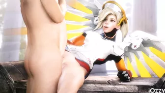 Overwatch's Mercy Gets Fucked by Ozzy Osbourne