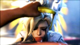 Overwatch Hentai Porn Video - Mercy's Saucy FM