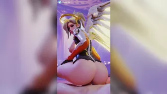 Overwatch's Mercy Goes 3D In This Hentai Porn Video - NSFW