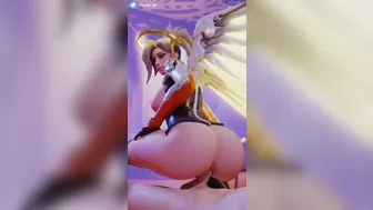 Overwatch's Mercy Goes 3D In This Hentai Porn Video - NSFW