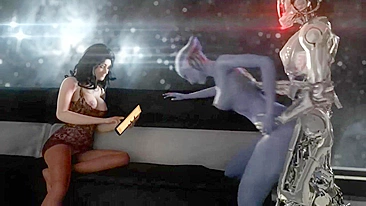 Miranda Lawson and Liara T'Soni Get Freaky in Mass Effect | AREA51.PORN