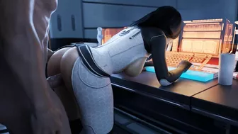 Mass Effect's Miranda Lawson Gets Down and Dirty in Hot Hentai Porn Video!