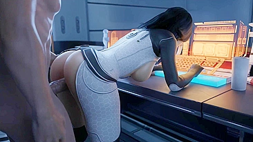Mass Effect's Miranda Lawson Gets Down and Dirty in Hot Hentai Porn Video!