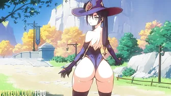 Mona Flou Genshin Impact - A Steamy Anime Adventure