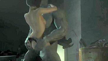 Mr. X and Ada Wong's Sexy Adventure in Resident Evil