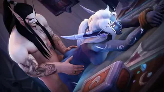 Warcraft XXX - Nightborne and Blood Elf The G Works