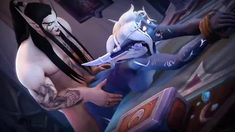 Warcraft XXX - Nightborne and Blood Elf The G Works