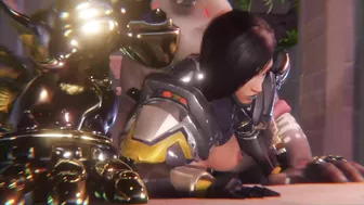 Overwatch Hentai - Pharah and Doomfist Gifdoozer