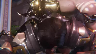 Overwatch Hentai - Pharah and Doomfist Gifdoozer