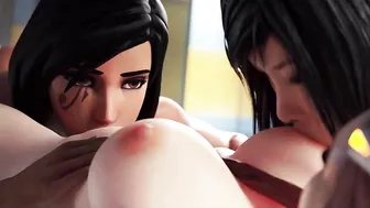 Overwatch Mirror's Edge - Pharah, Faith, and Brigitte Junkerz Go Wild Overwatch Mirror's Edge - Pharah, Faith, and Brigitte Junkerz Go Wild