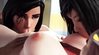 Overwatch Mirror's Edge - Pharah, Faith, and Brigitte Junkerz Go Wild