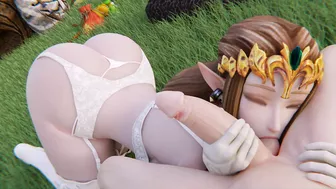 The Legend of Princess Zelda's Arhangelic Porn Adventure