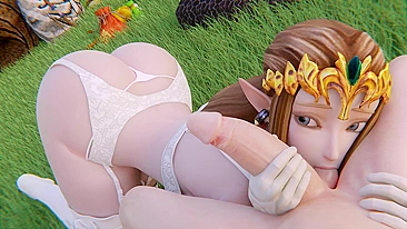 The Legend of Princess Zelda's Arhangelic Porn Adventure