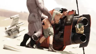 Rey Bomyman's Star Wars Hentai Porn Video - A Satirical Take on The Force