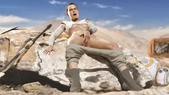 Sexy Rey Mllk in Star Wars Porn Video