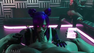 Sinthetic - A Cyberpunk 2077 Hentai Porn Video with Foul Language and Satirical Humor