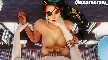 Hentai Porn Video Featuring Samira from League of Legends
