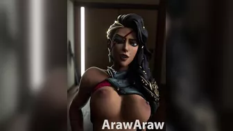 League of Legends - Samira Araw's Hentai Porn Video