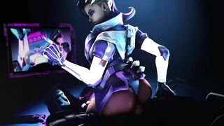 Overwatch Sombra 1kmspaint - The Ultimate Hentai Porn Experience