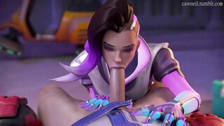 Overwatch's Sombra Cawneil - The Ultimate Hentai Porn Experience