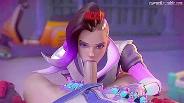 Overwatch's Sombra Cawneil - The Ultimate Hentai Porn Experience