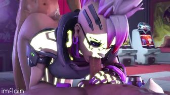 Overwatch Sombra's Flawless Performance in Hentai Porn Video