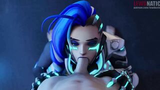 Watch Sombra get naughty in Overwatch - NSFW