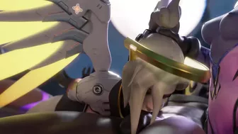 Unleash Your Inner Demon with Sombra, Mercy, Reaper, and Widowmaker's Wild Overwatch Adventure