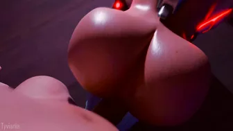 Hentai porn video featuring Sombra from Overwatch