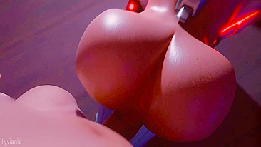 Hentai porn video featuring Sombra from Overwatch