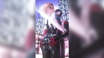 Spider-Man and Gwen Stacy's Guilty Pleasure - A Marvelous Hentai Porn Video