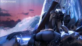 Sylvanas Windrunner Gets Tied Up in Warcraft Art Porn