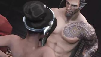 Symmetra and Hanzo's Galian Beast Overwatch