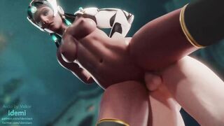 Symmetra's Ideal Overwatch - XXX Porn Cartoon