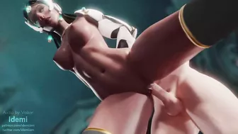 Symmetra's Ideal Overwatch - XXX Porn Cartoon